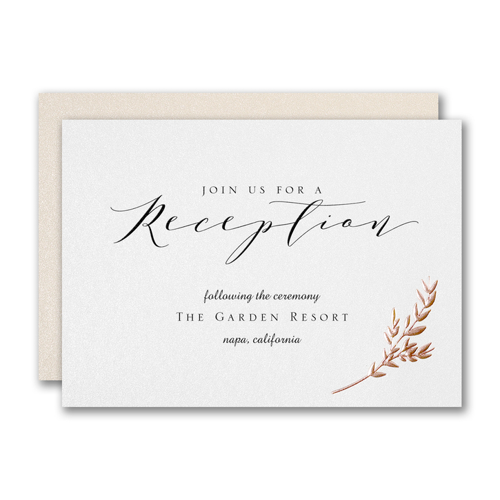 Reception Cards